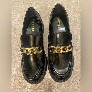 Black Guess Loafers